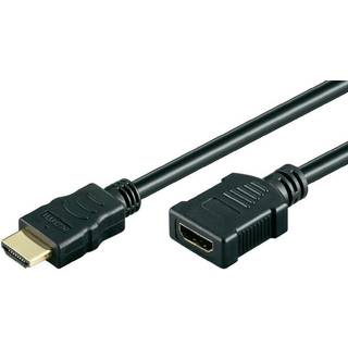 Goobay HDMI Forlængerkabel med Ethernet. 3 Meter.