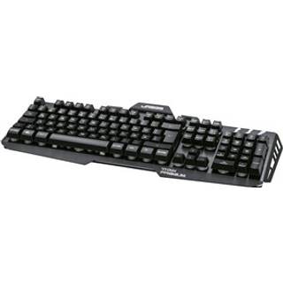 Hama uRage Cyberboard Metal Gaming - Tastatur - Tysk - Sort