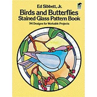 Birds and Butterflies Stained Glass Pattern Book