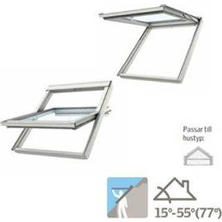 Velux tophængt hvid polyuretan 78x118 cm superlavenergi gpu mk06 0066
