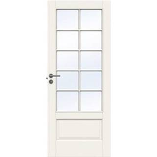 Fransk dør fra Swedoor, Craft SP10, Hvid NCS S0502-Y, Advance-line, 82,5 X 204 - M9X21