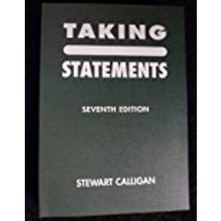 Taking Statements