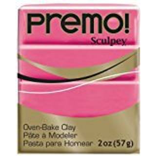 Sculpey premo polymer ovn-bake ler r?dme lyser?d ikke giftig 2 oz. Bar Fantastisk til smykker, der fremstiller ferie DIY blandede medier og hjemm