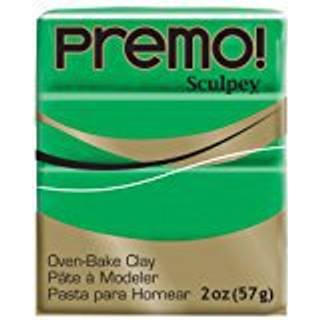 Sculpey Premo Polymer Ovn-Bake Clay Green ikke giftig 2 oz. Bar Fantastisk til smykker, der fremstiller ferie DIY blandede medier og hjemme D? Co