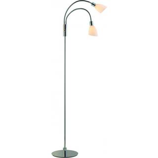 Herstal Cut dobbelt sort gulvlampe