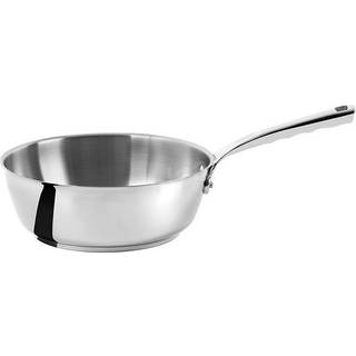 de Buyer Milady Sauteuse konisch 24 cm / 3,0 L - Edelstahl mit Kapselboden - Silber