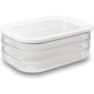 ROSTI MEPAL Modula Opbevaringsbokse med låg 3 stk - sort