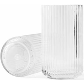 Lyngbyvasen 38 cm., glas - klar