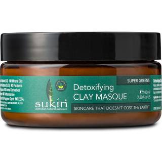Sukin australian natural super greens detoxifying facial masque 100ml