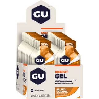 GU Energy Gel Caffeine 24x32g (Salted Caramel) Str. ONE SIZE Unisex