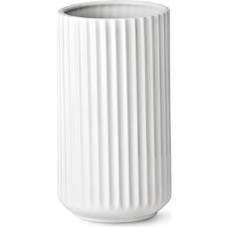 Lyngby vase (20cm) - opal glas (På lager i varehus)
