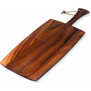 Skærebræt/serveringsbræt i akacie, 35,5 cm - Ironwood