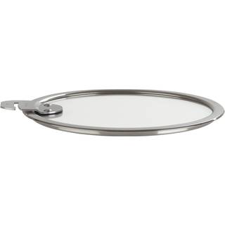 Fladt glas låg, aftageligt håndtag, Strate - Cristel - 14 cm