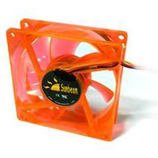 Sunbeam 80mm blæser UV Orange