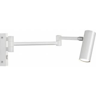 Örsjö Belysning - Puck Vägglampa, Vit, Kabel, Br: 49, 5 cm - Sengelamper - Åke Hultgren - Hvid