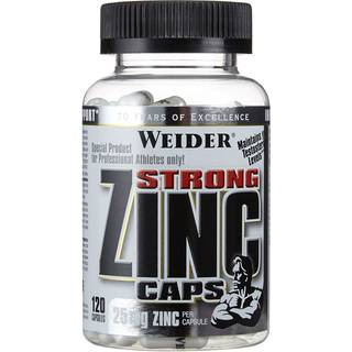 Weider - Stærkt Zink, 25mg - 120 kapsler