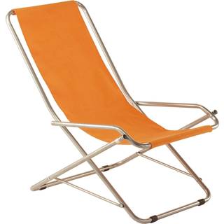 Fiam, Dondolina solstol hvid textilene/aluminium
