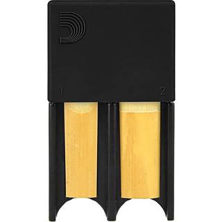 D'Addario Reed Guard - Sax & Clarinet Reed Case - Passer til r?r til EB klarinet BB klarinet sopran saxofon & alt saxofon - Holder 4 r?r - forhin