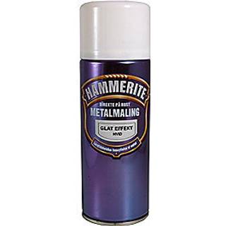 Hammerite metalmaling hvid glat 400 ml