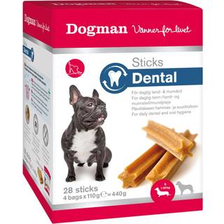 Dogman Sticks Dental S Box (28-Pack)
