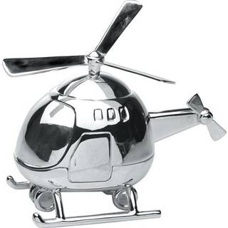 Helikopter sølvplet