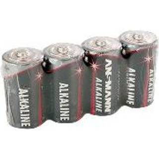 Ansmann 1x4 Ansmann Alkaline Baby C LR 14 red-line