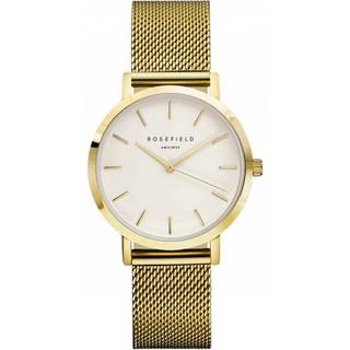 Rosefield TWG-T51 Damen-Quarzuhr Tribeca mit Meshband Goldfarben