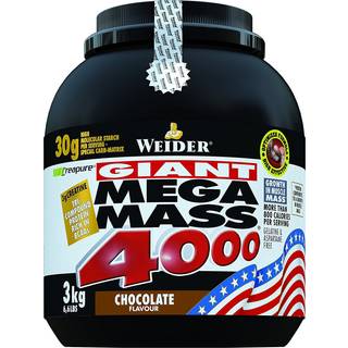Weider - Mega Mass 4000, Chokolade - 3000g