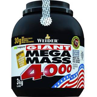 Weider - Mega Mass 4000, Jordbær - 3000g