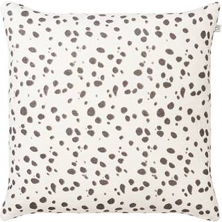 Chhatwal & Jonsson Tiger Dot pudebetræk 50 x 50 cm Hvid/grå
