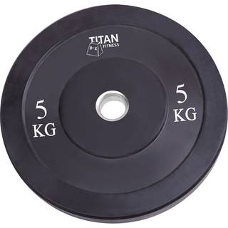 Titan Life Vægtskive, 5 kg, Gummi