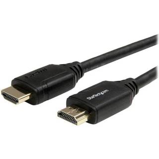 StarTech.com HDMI 2.0 Cable - Premium 4K 60Hz High Speed HDMI Cord with Ethernet - For Computer Monitor or TV (RHDMM1MP) - HDMI with Ethernet cable - 1 m
