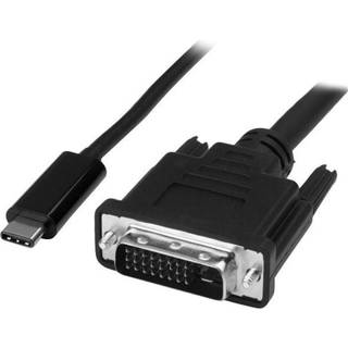 STARTECH 1 m USB-C to DVI Cable - 1920 x 1200 - Black