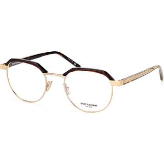 SAINT LAURENT Unisex SL 124 003 Optiske stel Metal Havana Rund