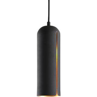 Woud gap metal pendel høj hvid/messeing e27 25w
