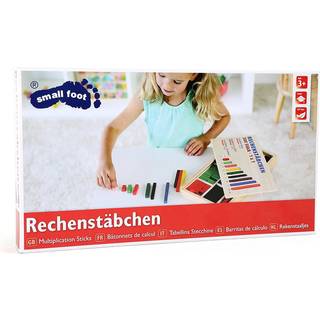 Cuisenaire regnestave i Træ Lærerigt trælegetøj 1136