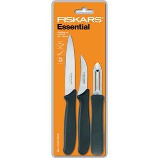 Fiskars Essential Knivsæt - 3 Dele