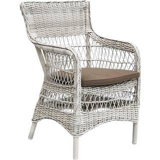 Sika-Design Outdoor Marie Havestol m. Armlæn Inkl. Hynde Antique Grey