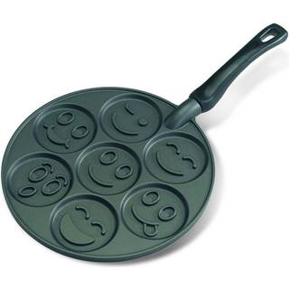 Nordic Ware Smiley Pandekagepande 25 Cm - Stegepander Aluminium Sort - 1920