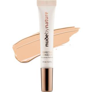 Nude by Nature Perfecting Concealer Flydende dækkende concealer Skygge 02 Porcelain Beige 5.9 ml - 5,9 ml