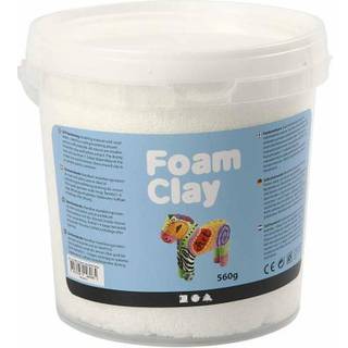 Foam Clay® Hvid - 560g Selvhærdende Modellering