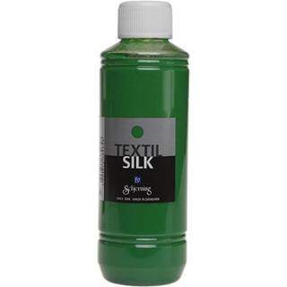 Textil Silk Maling Grøn 250ml - Vandbaseret Silkemaling