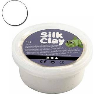 Silk Clay Modellermasse | 40g | Hvid