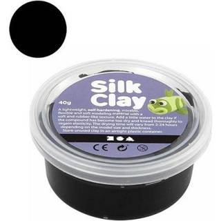 Silk Clay Modellermasse | 40g | Sort