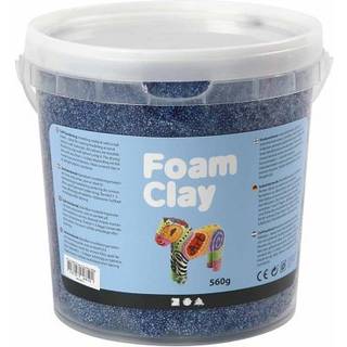 Foam Clay® Blå - 560g Selvhærdende Modellervoks