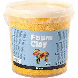Foam Clay® Gul - 560g Selvhærdende Modellering