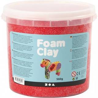 Foam Clay® Rød - 560g Selvhærdende Modellering