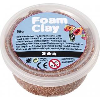 Foam Clay® Brun - 35g Selvhærdende Modelleringsmateriale