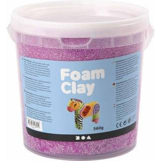 Foam Clay® Lilla Neon - 560g Selvhærdende Modellering
