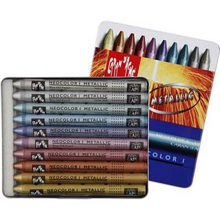 CARAN D’ACHE Neocolor I Metallic Vokspasteller 10 stk.